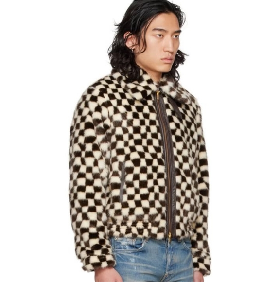 Amiri Faux-Fur Jacket - Picture 2 of 9